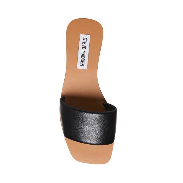 Sandalias Steve Madden Isabel Feminino Pretas | SM-453EJ