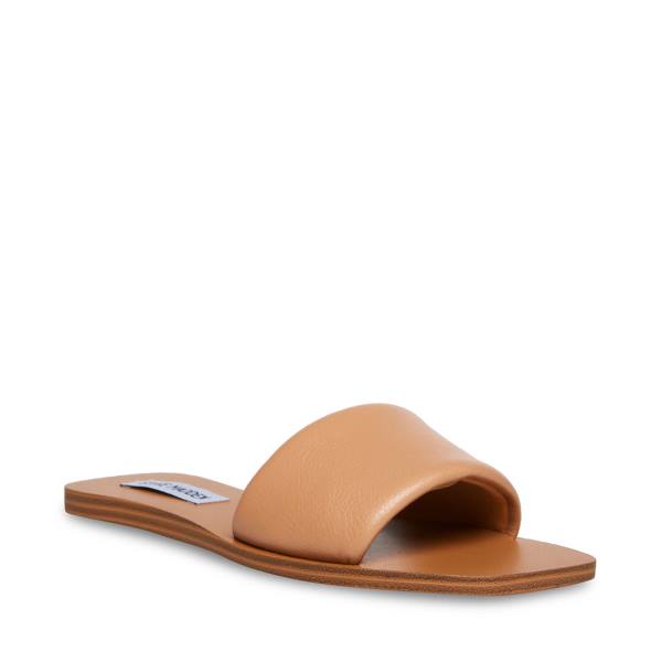 Sandalias Steve Madden Isabel Tan Feminino Marrom | SM-983WL