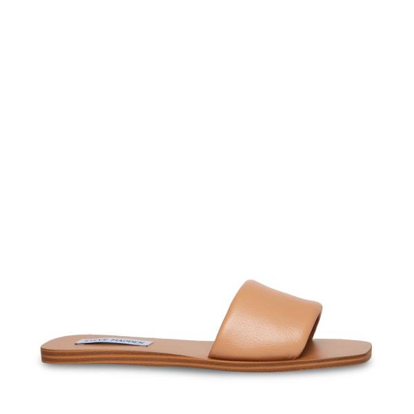 Sandalias Steve Madden Isabel Tan Feminino Marrom | SM-983WL