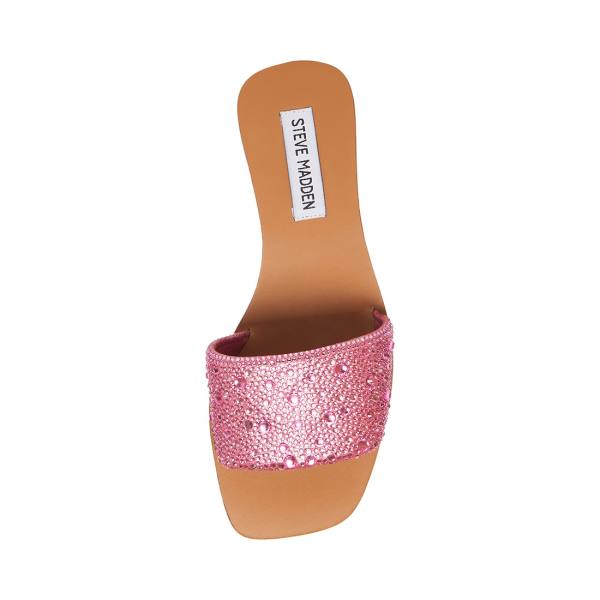 Sandalias Steve Madden Iselle Feminino Rosa Multicoloridas | SM-539EX