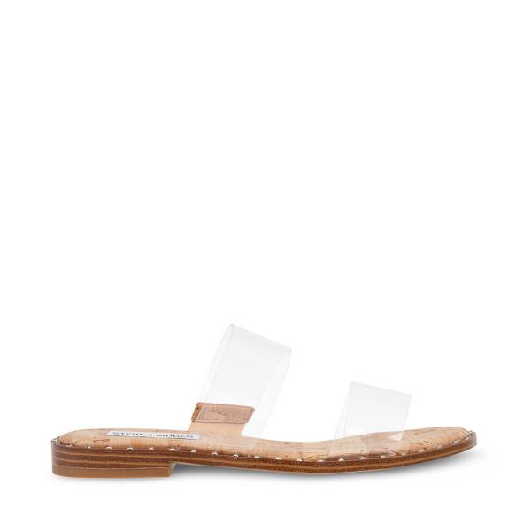 Sandalias Steve Madden Ivara Feminino Clear | SM-143AG