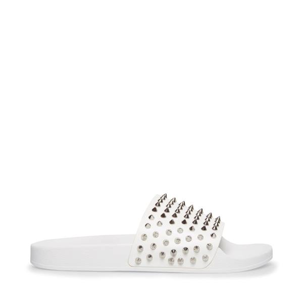 Sandalias Steve Madden Jaded Masculino Branco | SM-306XJ