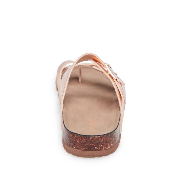 Sandalias Steve Madden Jbeached Criança Rosa Douradas | SM-094DG