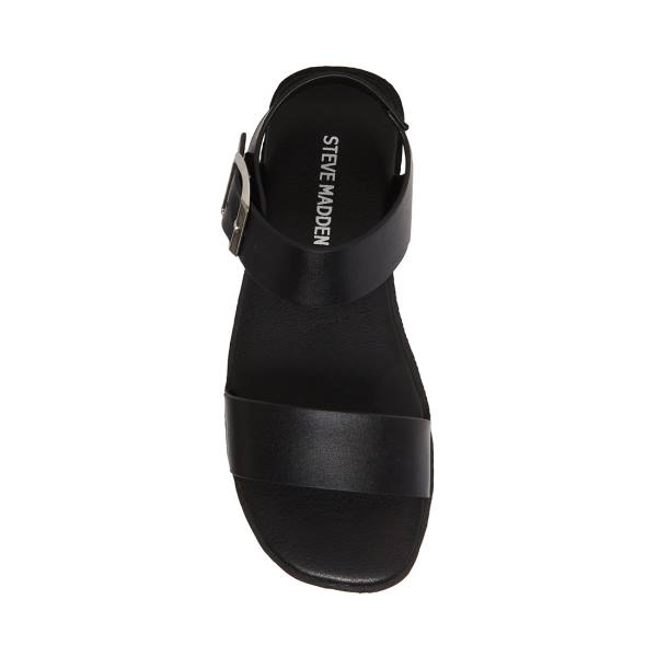 Sandalias Steve Madden Jdestind Criança Pretas | SM-184DS