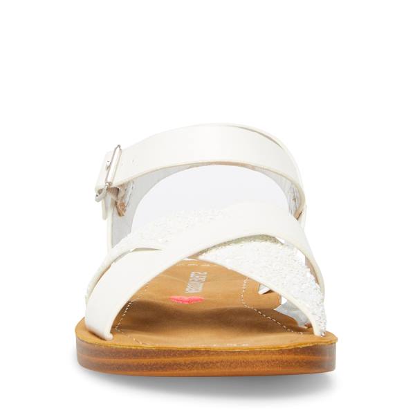 Sandalias Steve Madden Jleague Criança Branco | SM-048AF