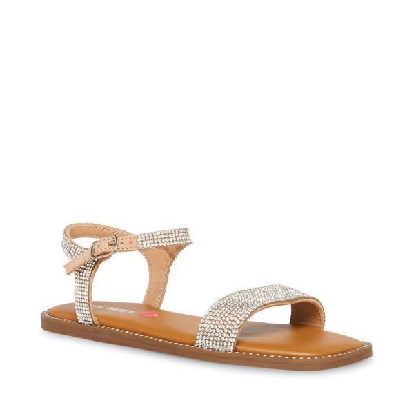 Sandalias Steve Madden Jnishar Criança Prateadas | SM-730RG