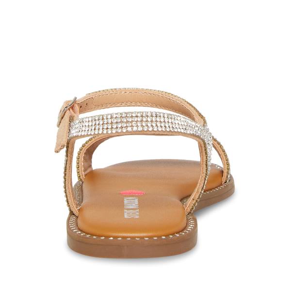 Sandalias Steve Madden Jnishar Criança Prateadas | SM-730RG