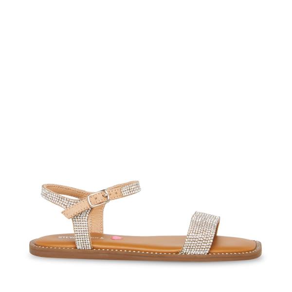 Sandalias Steve Madden Jnishar Criança Prateadas | SM-730RG