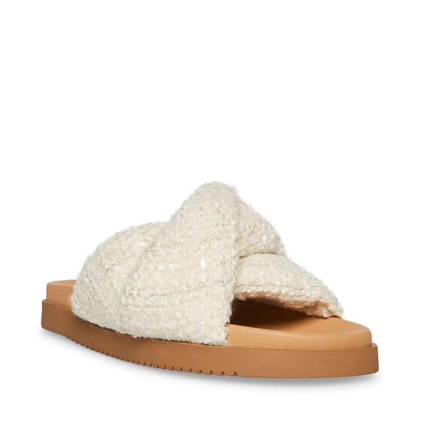 Sandalias Steve Madden Joyce Feminino Branco | SM-320GF