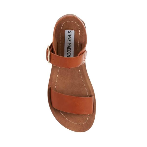 Sandalias Steve Madden Jprobler Cognac Criança Marrom | SM-402GA