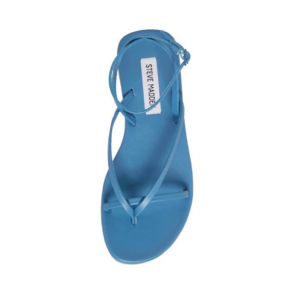 Sandalias Steve Madden Juno Feminino Azuis | SM-983AJ