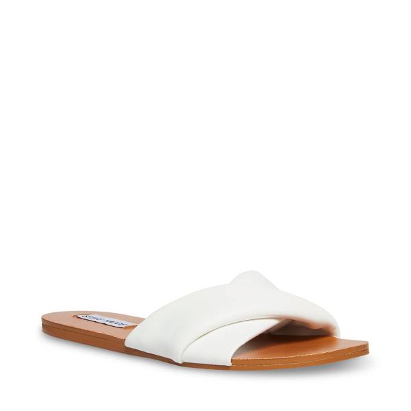 Sandalias Steve Madden Kendria Feminino Branco | SM-261SX