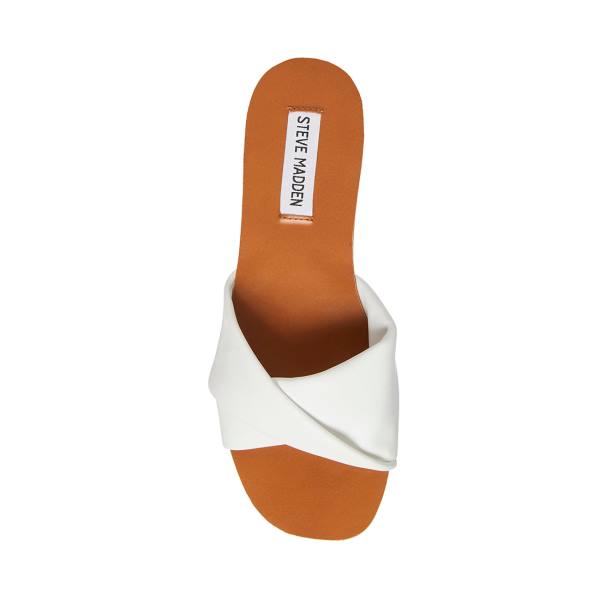 Sandalias Steve Madden Kendria Feminino Branco | SM-261SX