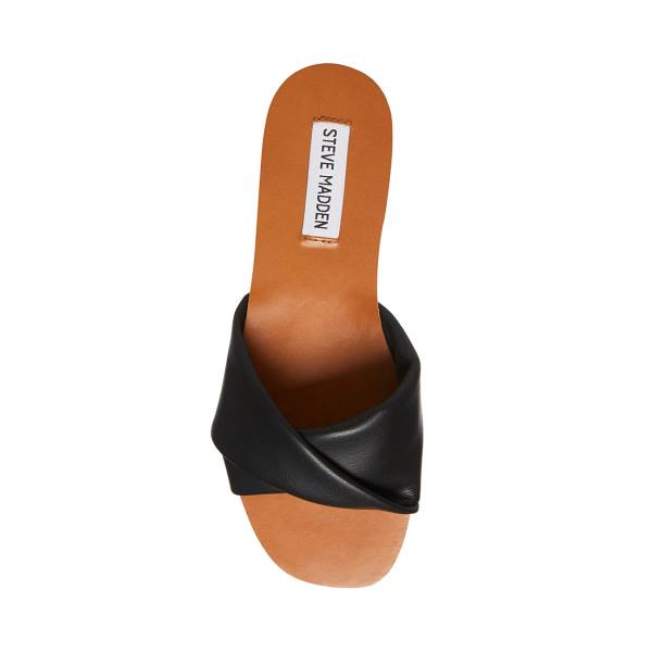 Sandalias Steve Madden Kendria Feminino Pretas | SM-724TV