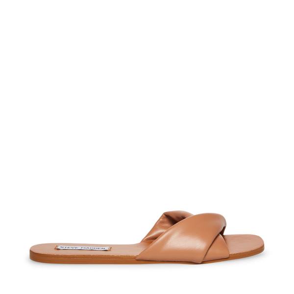 Sandalias Steve Madden Kendria Tan Feminino Marrom | SM-204MY