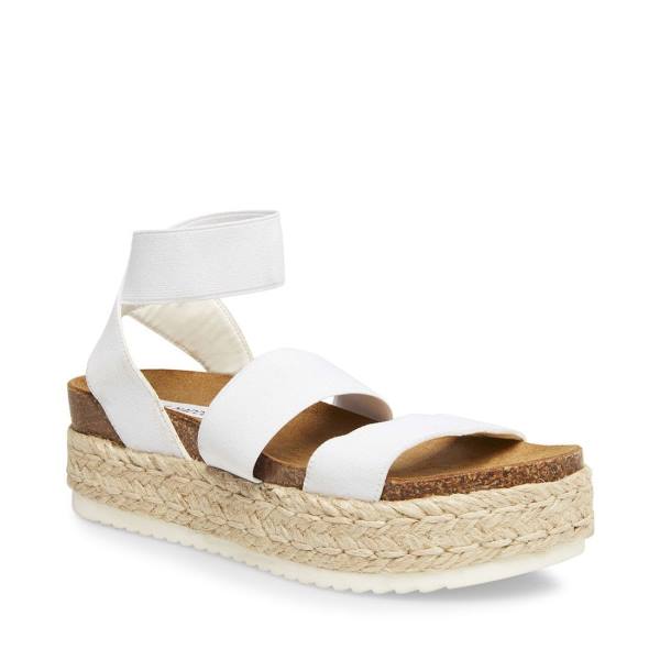 Sandalias Steve Madden Kimmie Feminino Branco | SM-598KV