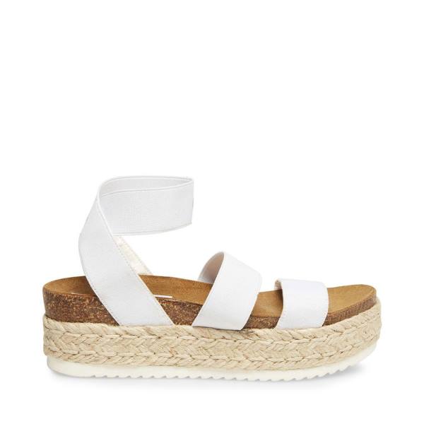 Sandalias Steve Madden Kimmie Feminino Branco | SM-598KV