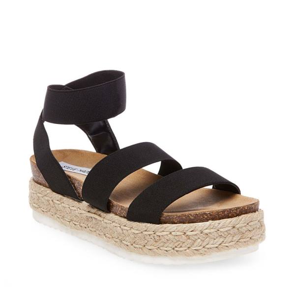 Sandalias Steve Madden Kimmie Feminino Pretas | SM-917WB