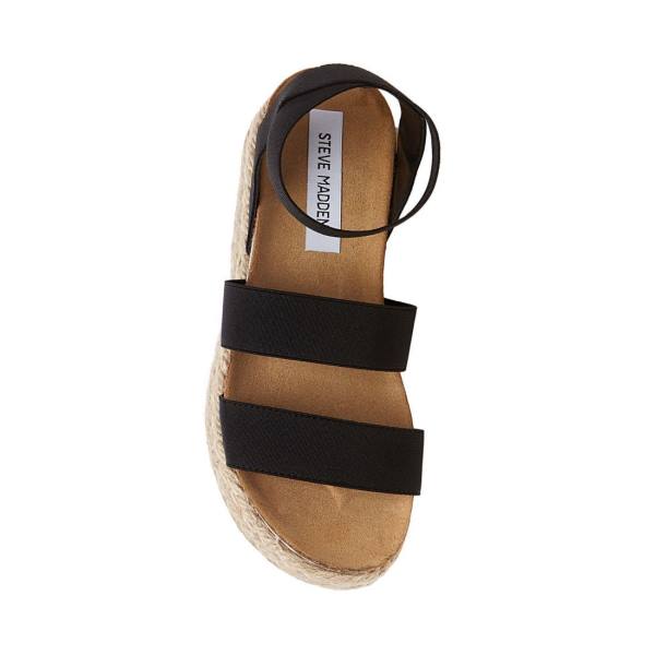 Sandalias Steve Madden Kimmie Feminino Pretas | SM-917WB