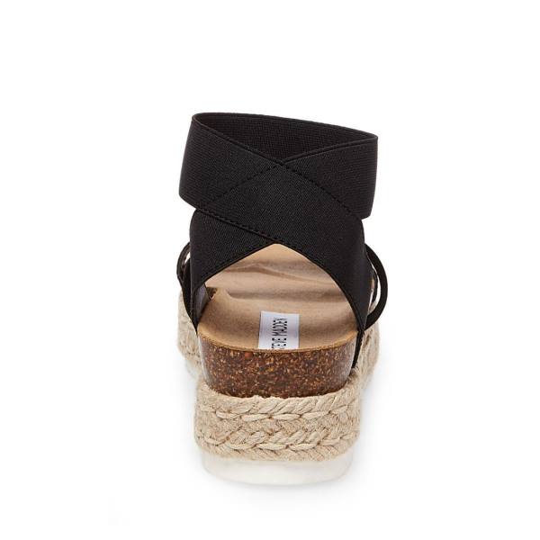 Sandalias Steve Madden Kimmie Feminino Pretas | SM-917WB