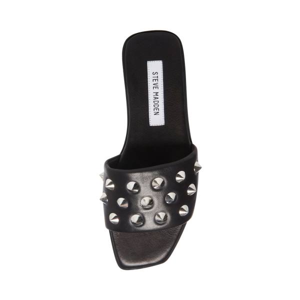 Sandalias Steve Madden Laverne Feminino Pretas | SM-762RV