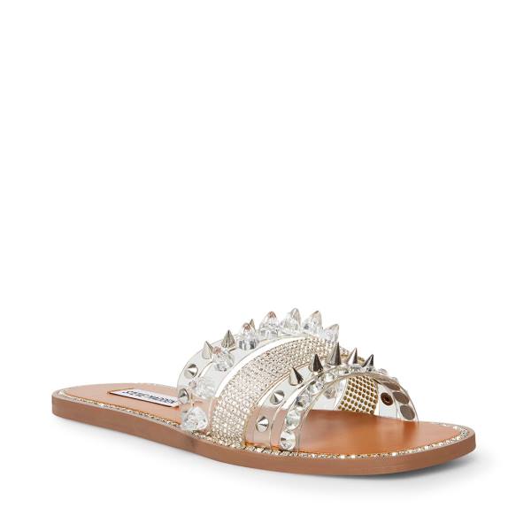 Sandalias Steve Madden Leandra Feminino Clear | SM-782WE