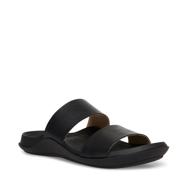 Sandalias Steve Madden Libraa Paris Feminino Pretas | SM-046GW