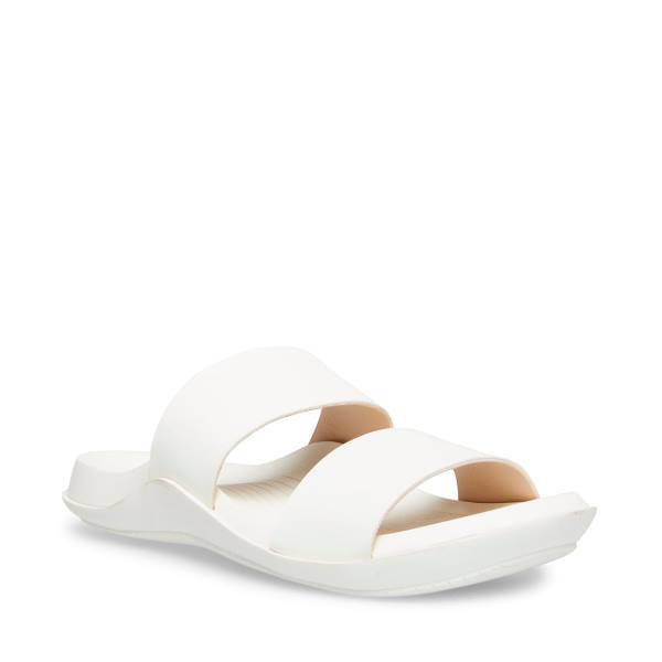 Sandalias Steve Madden Libraa Paris Feminino Branco | SM-425IU