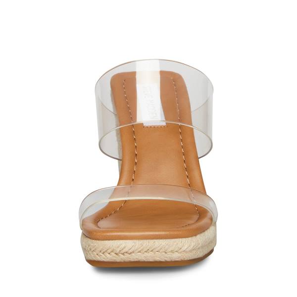 Sandalias Steve Madden Mackie Feminino Clear | SM-907OW