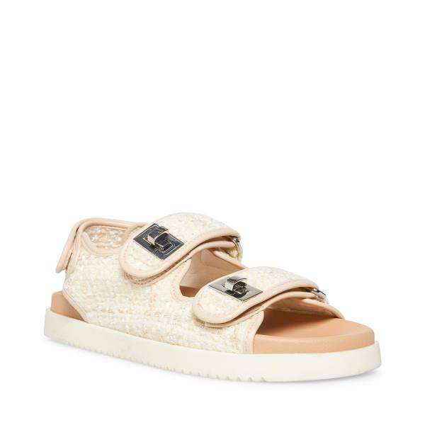 Sandalias Steve Madden Margie Feminino Bege Multicoloridas | SM-470MP