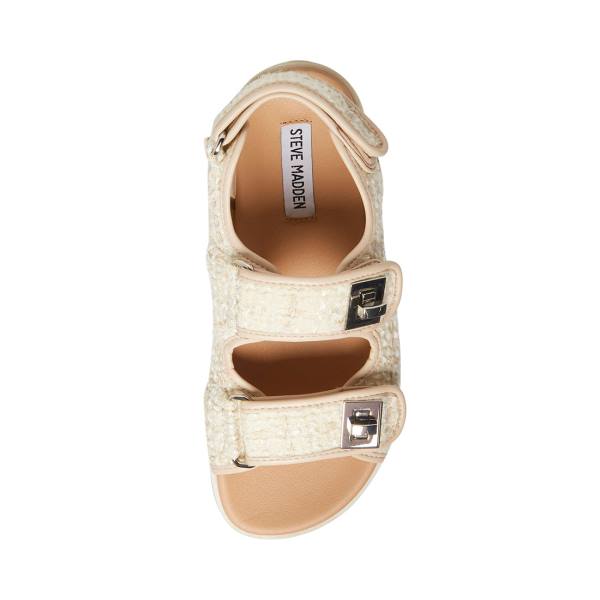 Sandalias Steve Madden Margie Feminino Bege Multicoloridas | SM-470MP