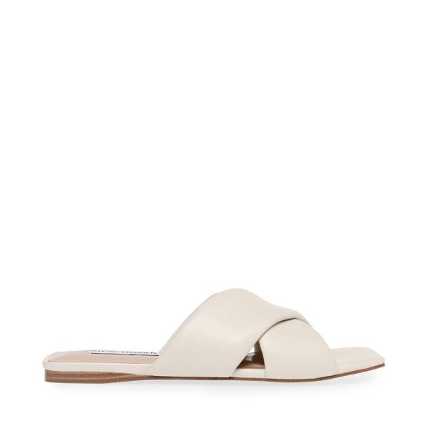 Sandalias Steve Madden Marshal Bone Feminino Bege | SM-847EK