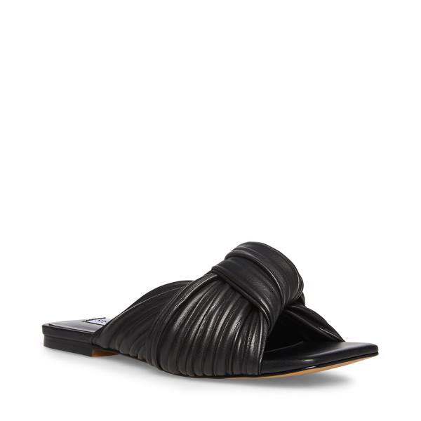 Sandalias Steve Madden Mentor Feminino Pretas | SM-718BW