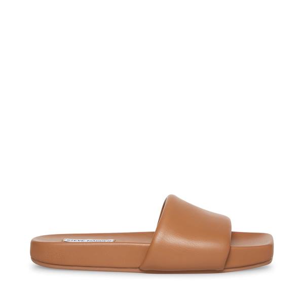 Sandalias Steve Madden Mosy Mocha Feminino Bege | SM-538KA