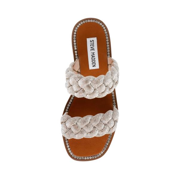 Sandalias Steve Madden Newbie Feminino Diamond | SM-879FR