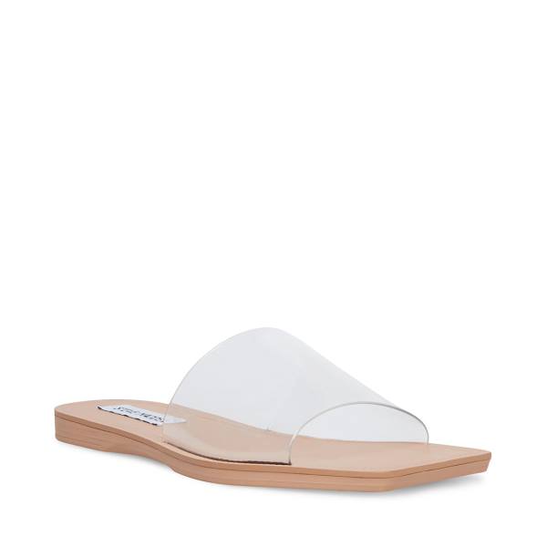 Sandalias Steve Madden Nixi Feminino Clear | SM-852XU