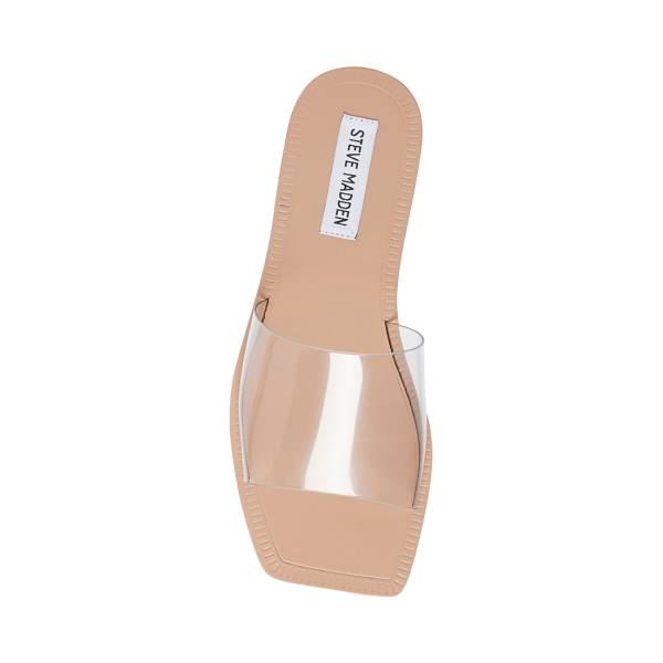 Sandalias Steve Madden Nixi Feminino Clear | SM-852XU