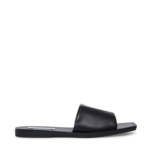 Sandalias Steve Madden Nixi Feminino Pretas | SM-698HA