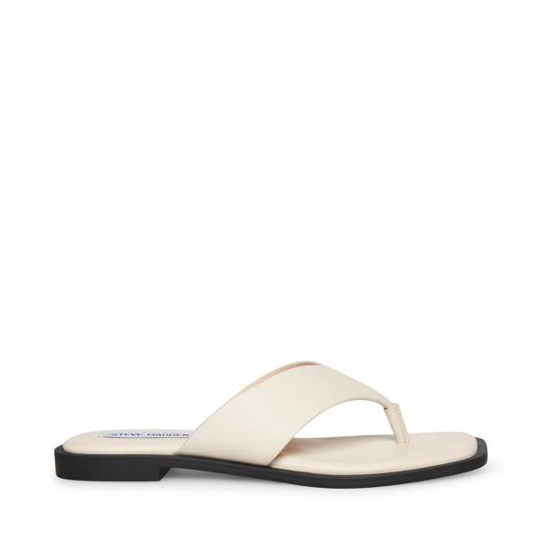 Sandalias Steve Madden Norie Bone Couro Feminino Bege | SM-180AD