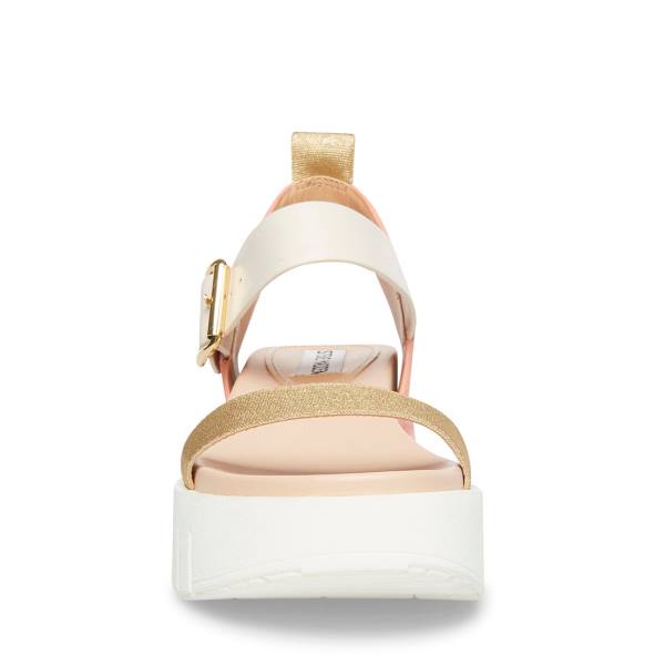 Sandalias Steve Madden Pastry Blush Feminino Rosa Multicoloridas | SM-482OX