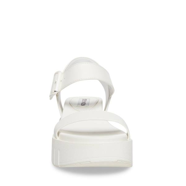 Sandalias Steve Madden Pastry Feminino Branco | SM-865IS