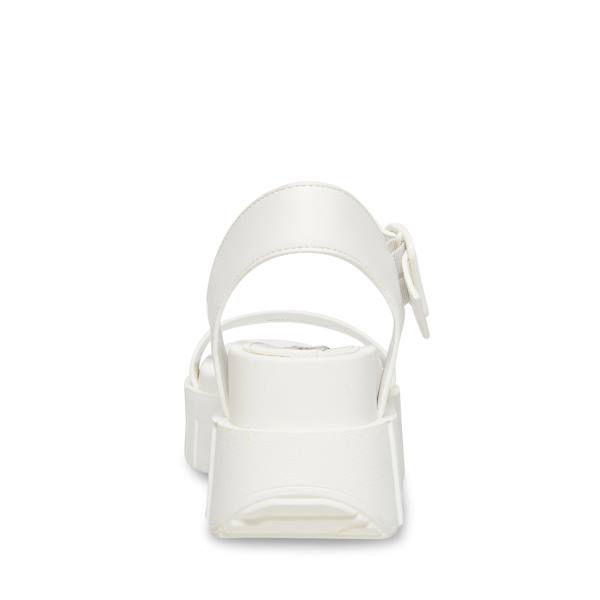 Sandalias Steve Madden Pastry Feminino Branco | SM-865IS