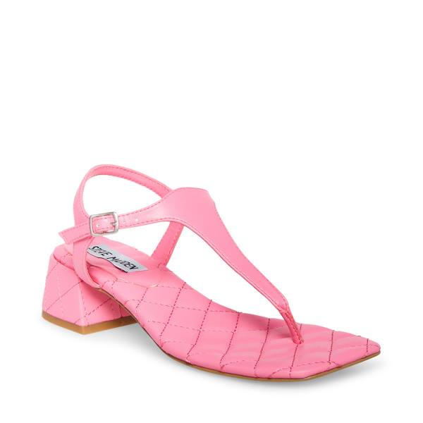 Sandalias Steve Madden Pepper Feminino Rosa | SM-259ZM