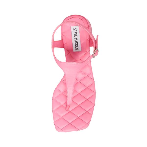 Sandalias Steve Madden Pepper Feminino Rosa | SM-259ZM