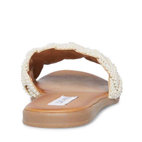 Sandalias Steve Madden Phraya Feminino Branco | SM-569PM