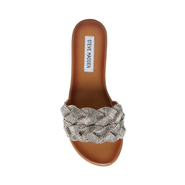 Sandalias Steve Madden Phraya Feminino Diamond | SM-379WJ