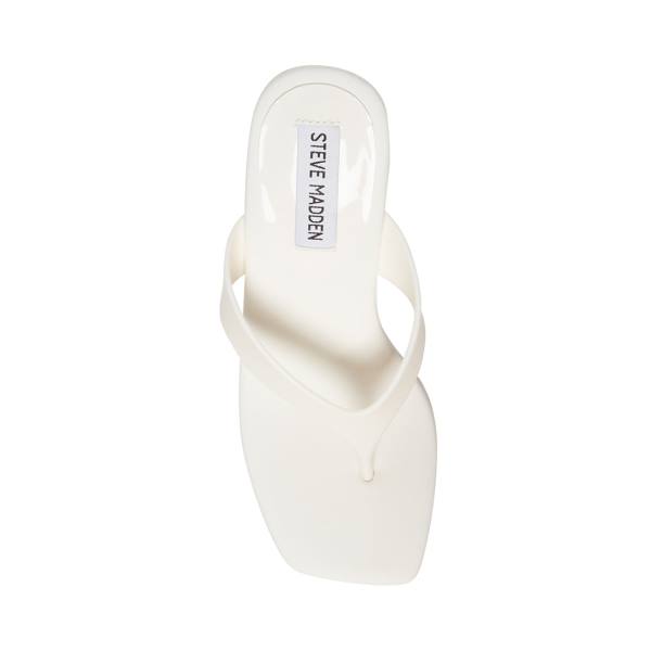 Sandalias Steve Madden Refined Feminino Branco | SM-462IT