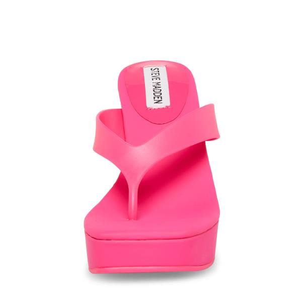 Sandalias Steve Madden Refined Fuchsia Feminino Fucsia | SM-475MR