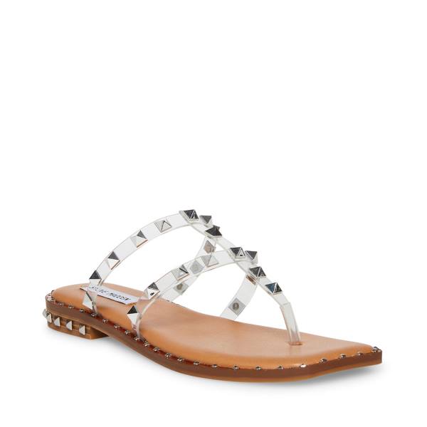 Sandalias Steve Madden Sandie Feminino Clear | SM-247UH