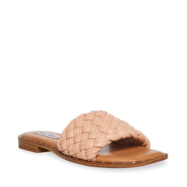 Sandalias Steve Madden Santina Natural Feminino Bege | SM-893DX